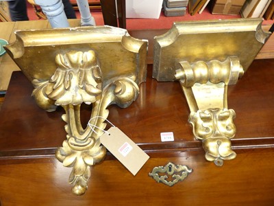 Lot 1228 - Two similar Italian circa 1900 carved and...