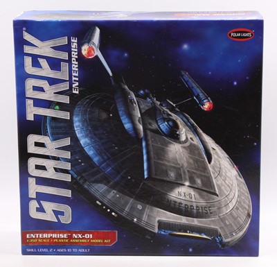 Lot 1615 - Polar Lights Star Trek 1/350th scale model kit...