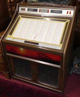 Lot 1265 - A ROWE AMI freestanding jukebox