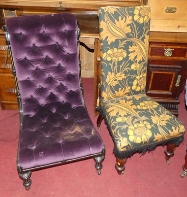 Lot 1308 - A Victorian Aesthetic Movement ebonised and...