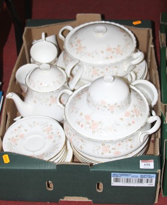 Lot 658 - A Royal Albert dinner and tea service in the...