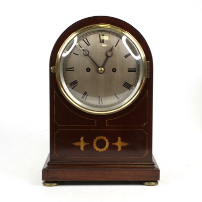 Lot 224 - An Edwardian mahogany and satin wood inlaid...