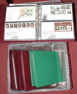 Lot 367 - A collection of Royal Mail first day covers,...