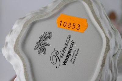 Lot 595 - A collection of four Wedgwood bisque porcelain...