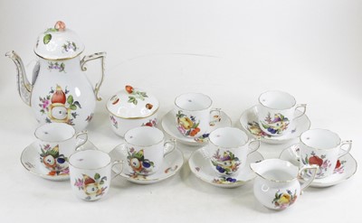 Lot 271 - A Herend Fruits & Flowers pattern porcelain...