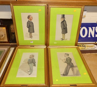 Lot 1040 - A collection of Vanity Fair Spy prints, as...