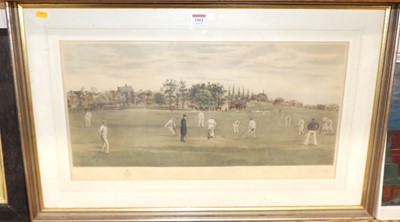 Lot 1061 - Walter Alfred Cox (1862-1931) - The cricket...