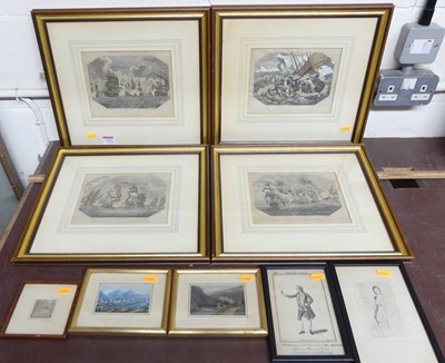 Lot 1103 - Assorted prints to include Baxter type...