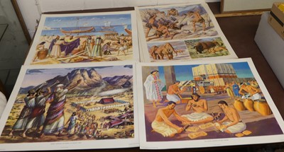 Lot 1107 - McMillan's History introductory set, plates...