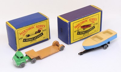 Lot 1344 - Matchbox Lesney model group of 2 comprising No....