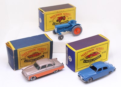 Lot 1348 - Matchbox Lesney boxed model group of 3...