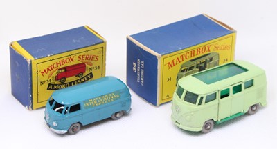 Lot 1346 - Matchbox Lesney boxed Volkswagen group, 2...