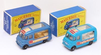 Lot 1347 - Matchbox Lesney boxed model group, 2 examples...