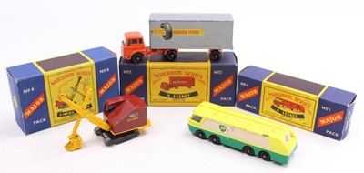 Lot 1359 - Matchbox Lesney Major Pack group of 3...