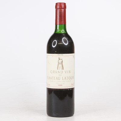 Lot 1063 - Château Latour, 1986, Pauillac, one bottle