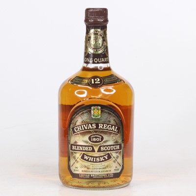 Lot 1431 - Chivas Regal 12 year old blended Scotch whisky,...