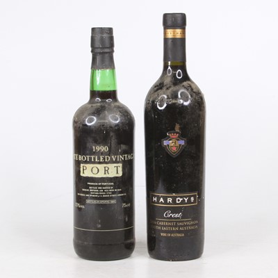 Lot 1327 - St Michael LBV port, 1990, one bottle; and...