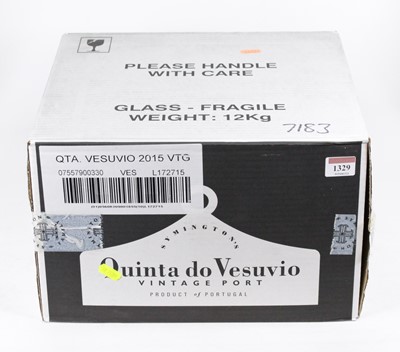 Lot 1329 - Symington's Quinta do Vesuvio vintage port,...