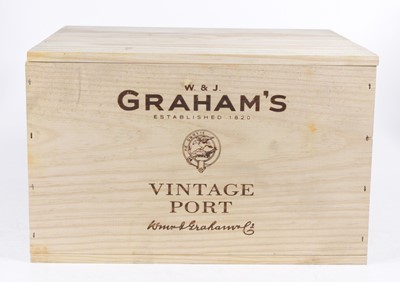 Lot 1330 - Graham's vintage port, 2011, six bottles (OWC)