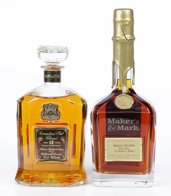 Lot 1441 - Canadian Club Classic aged 12 years blended...