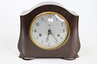 Lot 160 - A Smiths Enfield bakelite cased mantel clock...