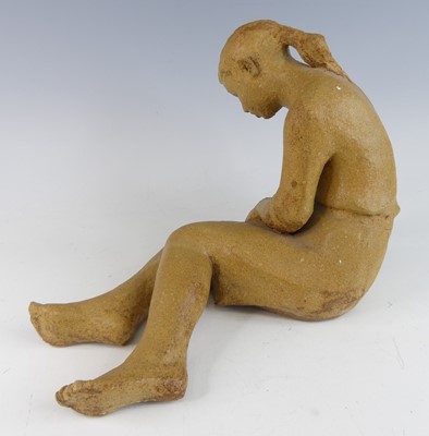 Lot 529 - S.E. Nichols - a studio pottery model of a...