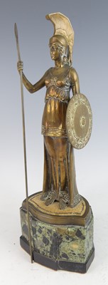 Lot 665 - Hans Keck (1875-1941) - an Art Deco bronze...