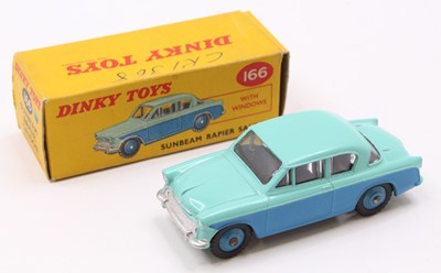 Lot 1083 - Dinky Toys No. 166 Sunbeam Rapier saloon...