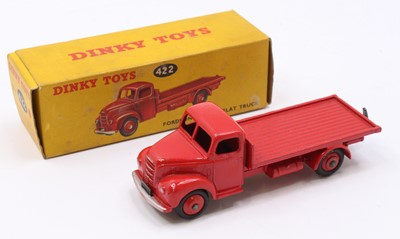 Lot 1119 - Dinky Toys No. 422 Fordson Thames flat truck...