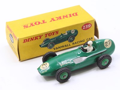 Lot 1076 - Dinky Toys No. 239 Vanwall racing car...