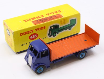 Lot 1016 - Dinky Toys No. 433 guy flat truck comprising...