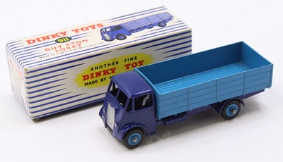 Lot 1015 - Dinky Toys 911 Guy 4-Ton Lorry, Dark blue cab...