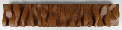Lot 684 - Brian Willsher (1930-2010) - a carved wood...