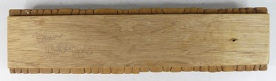 Lot 674 - Brian Willsher (1930-2010) - a carved wood...