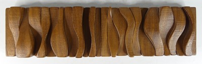 Lot 681 - Brian Willsher (1930-2010) - a carved wood...