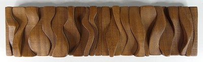 Lot 683 - Brian Willsher (1930-2010) - a carved wood...