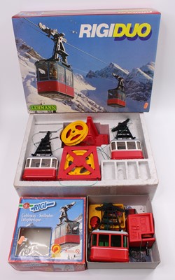 Lot 242 - Lehmann Rigi Duo cable car gift set, housed in...