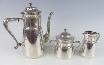 Lot 604 - An early 20th century WMF silver plated...