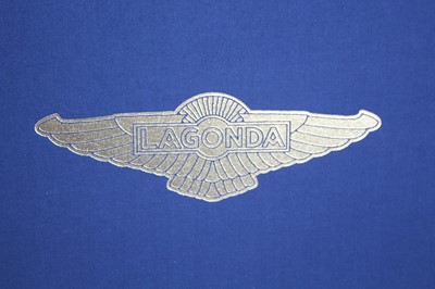 Lot 2020 - Holthusen, Bernd: Lagonda, Limited edition...