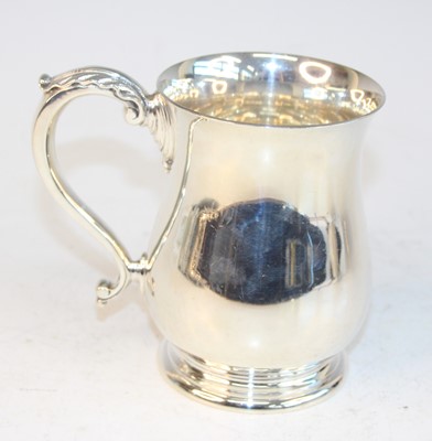 Lot 2142 - An Elizabeth II silver bell shaped tankard,...