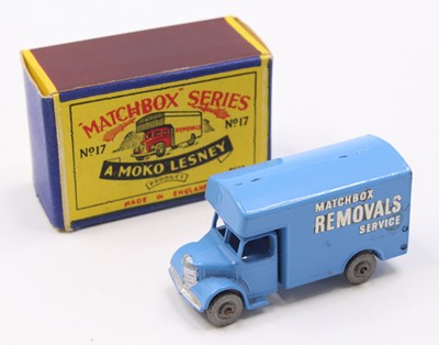 Lot 1329 - Matchbox Lesney No. 17 Bedford Removals Van,...