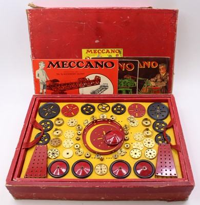 Lot 1694 - A Meccano 1950s No. 9 Gift Set housed in the...