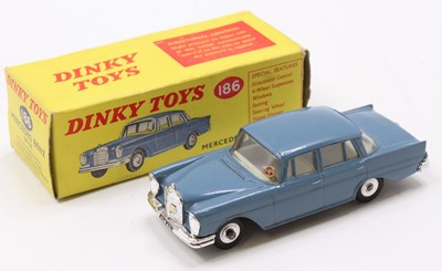 Lot 1103 - A Dinky Toys No. 186 Mercedes Benz 220SE,...