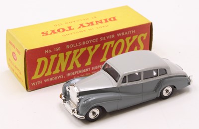 Lot 1100 - A Dinky Toys No. 150 Rolls Royce Silver Raith...