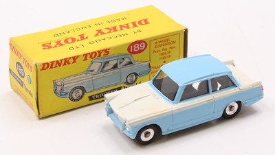 Lot 1089 - A Dinky Toys No. 189 Triumph Herald comprising...