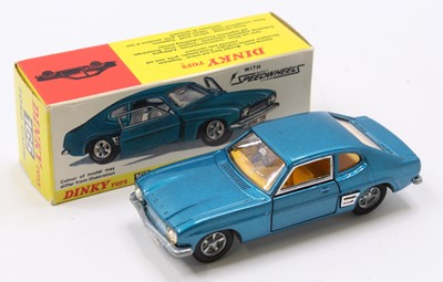 Lot 1114 - A Dinky Toys No. 165 Ford Capri, comprising of...