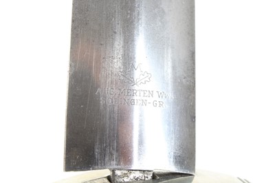 Lot 153 - A German Third Reich SA dagger blade, etched...