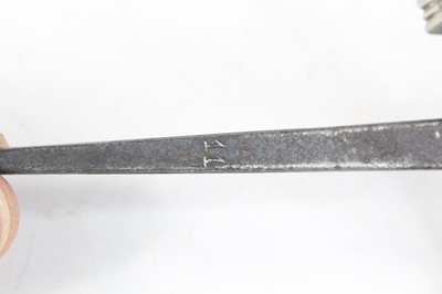 Lot 153 - A German Third Reich SA dagger blade, etched...