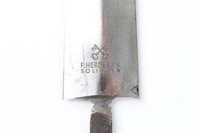 Lot 153 - A German Third Reich SA dagger blade, etched...