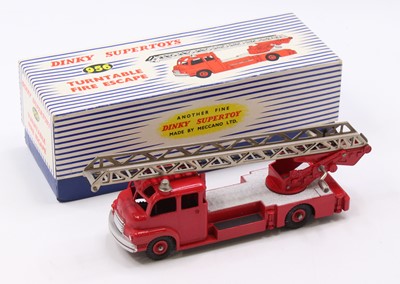 Lot 1030 - A Dinky Toys No. 956 turntable fire escape...